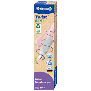 Pelikan Twist Eco Dolma Kalem Pastel Pembe buyuk 5