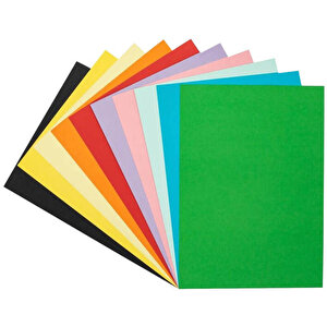 Keskin Color Fon Kartonu 25 cm x 35 cm Karışık 10 Renk buyuk 1