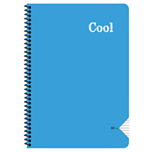 Keskin Color Cool Spiralli PP kapak A4 Çizgili Defter 60 Yaprak buyuk 2