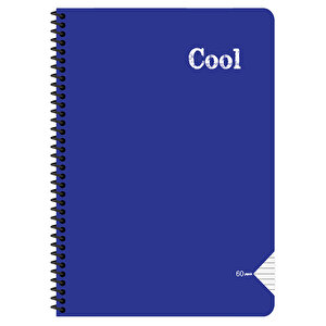 Keskin Color Cool Spiralli PP kapak A4 Çizgili Defter 60 Yaprak buyuk 5