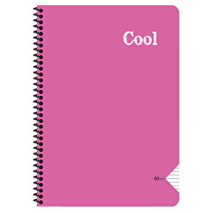 Keskin Color Cool Spiralli PP kapak A4 Çizgili Defter 60 Yaprak buyuk 6