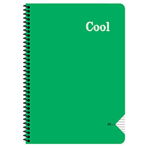 Keskin Color Cool Spiralli PP kapak A4 Kareli Defter 60 Yaprak buyuk 2