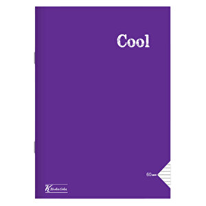 Keskin Color Cool A4 60 Yaprak Kareli Pp Kapak Dikişli Defter buyuk 3