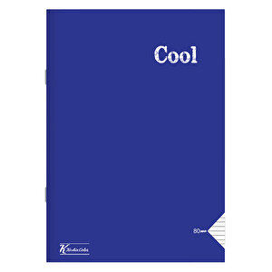 Keskin Color Cool A4 80 Yaprak Çizgili Pp Kapak Dikişli Defter buyuk 8