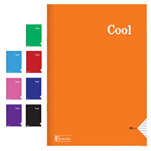 Keskin Color Cool A5 60 Yaprak Kareli Pp Kapak Dikişli Defter buyuk 1