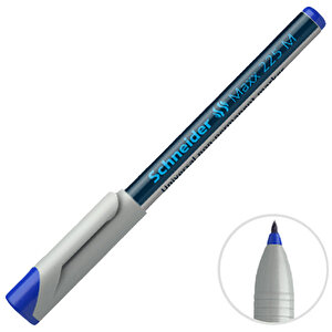 Schneider Maxx 225 M Silinebilir Asetat Kalem Mavi 0.1 Uç buyuk 1