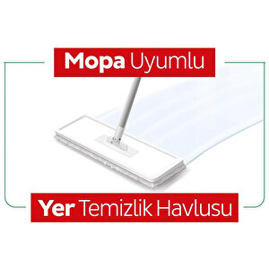 Sleepy Easy Clean Beyaz Sabun Katkılı Mopa Uyumlu Yer Temizlik Havlusu 50 Yaprak buyuk 4