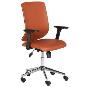 Dovi Premium Ofis Koltuğu & Çalışma Sandalyesi Deri Taba