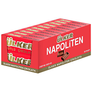 Ülker Napoliten Sütlü Çikolata 33 g 20'li buyuk 3