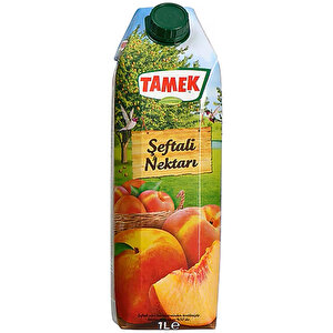 Tamek Şeftali Nektar 1 lt 12'Li buyuk 2