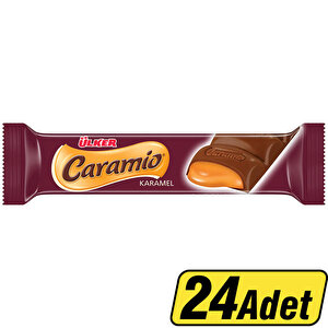 Ülker Caramio Karamel Dolgulu Sütlü Çikolata 32 g 24'Lü buyuk 1