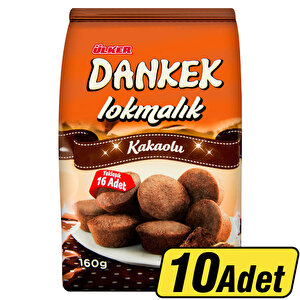 Ülker Dankek Lokmalık Kakaolu 160 gr 10'lu buyuk 1