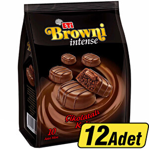 Eti Brownie İntense Çikolatalı Mini Kek 160 gr 12'Li buyuk 1