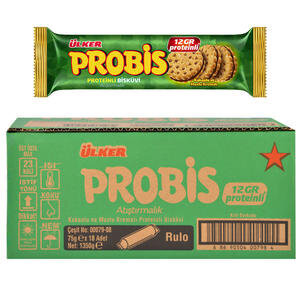 Ülker Probis Atıştırmalık Bisküvi 75 g 18'li
