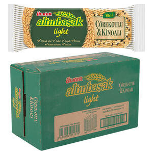 Ülker Altınbaşak Çörekotlu ve Kinoalı Light Bisküvi 40 g 24'Lü