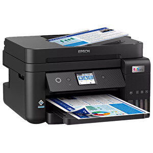 Epson EcoTank L6290 Wi-Fi + Tarayıcı + Fotokopi + Faks Renkli Çok Fonksiyonlu Tanklı Mürekkep Püskürtmeli Yazıcı buyuk 2