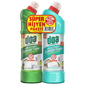 DOA 750 ML Beyaz Sabun Kokulu+Çam Ferahlığı Çamaşır Suyu 2'li Paket  buyuk 1