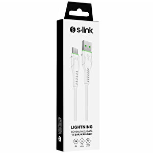 S-link SL-X201 1 Metre 10W 2A Usb to Micro Usb Güvenli Hızlı Data + Sarj Kablosu buyuk 3