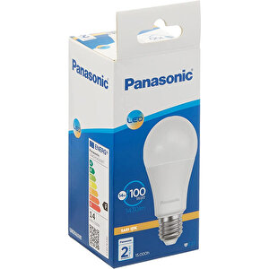 Panasonic E27 Led Ampül 2700K Sarı Işık 14 Watt - 100 Watt buyuk 2