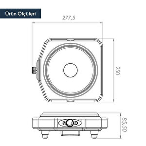 Kumtel LX-7115 Elektrikli Ocak buyuk 4