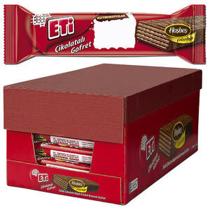 Eti Çikolatalı Gofret 34 g x 42'li