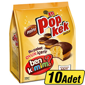 Eti Popkek Mini Muzlu 180 g x 10'lu Paket buyuk 1