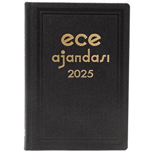 Ece Anadolu Ticari 2025 Ajandası 17 x 25 cm Siyah buyuk 1