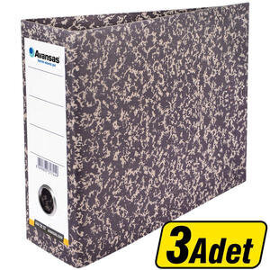 Avansas Geniş Telgraf Karton Klasör A5 (Yarım Boy) 3'lü Paket