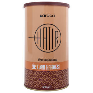 Hatır Türk Kahvesi 500 g Teneke