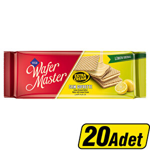 Çizmeci Time Wafer Master Slim Gofret Limon 128 G x 20'li buyuk 1