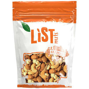 List Nuts Kavrulmuş Lüks Karışık Kuruyemiş 500 g