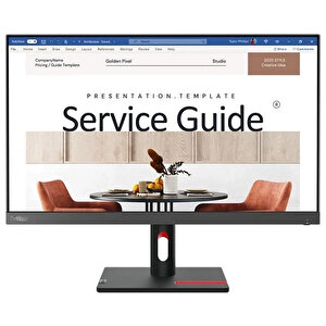 Lenovo ThinkVision S24i-30 23.8" 4ms 100Hz Full HD IPS Monitör buyuk 1