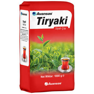 Avansas Tiryaki Siyah Çay 1000 g
