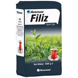 Avansas Filiz Siyah Çay 1000 g