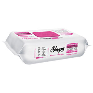 Sleepy Easy Clean Lilyum Buketi Yüzey Temizlik Havlusu 100 Yaprak buyuk 1