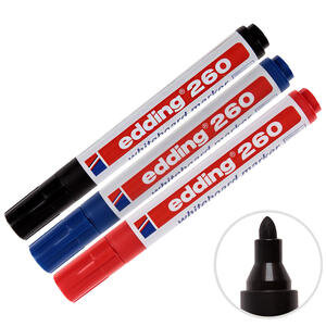 Edding 260 Tahta Kalemi 3 Renk