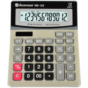 Avansas HM-120 Masaüstü Hesap Makinesi 12 Haneli
