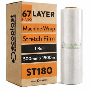 Palet Streç Film Makine Tipi 23 Mikron 50 cm 1500 m 