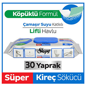 Sleepy Yüzey Temizlik Havlusu Kireç Sökücü 30 lu buyuk 6