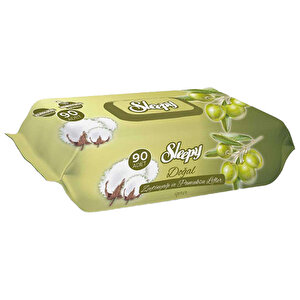 Sleepy Zeytinyağlı 90 Yaprak Islak Mendil  buyuk 1