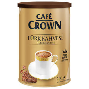 Cafe Crown Türk Kahvesi Teneke Kutu 250 g