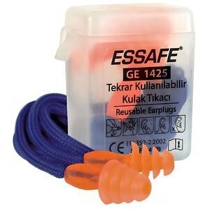 Essafe GE-1425 Kordonlu Kulak Tıkacı