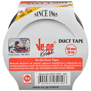 Ve-Ge Duct Tape Tamir Bandı Siyah 50 mm x 10 m buyuk 6