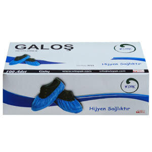 Wlopak Galoş 8 Mikron Tek Lastikli