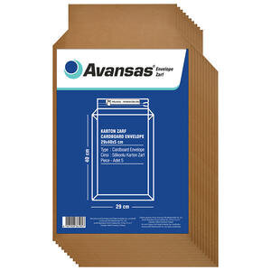 Avansas Karton Zarf 29 x 49 x 5 cm 5'li