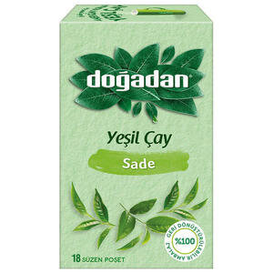 Doğadan Sade Yeşil Çay 18'li