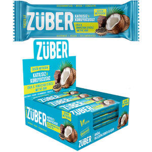 Züber Chia ve Hindistan Cevizli Bar 40 g x 12'li