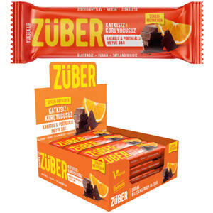 Züber Kakaolu ve Portakallı Meyve Barı 40 g x 12'li