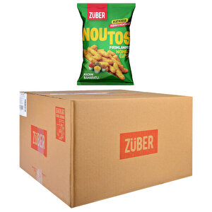 Züber Noutos Kajun Baharatlı Fırınlanmış Nohut Cipsi 55 g x 15'li