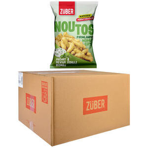 Züber Noutos Nohut Cipsi Yoğurt ve Mevsim Yeşillikleri 55 g x 15'li